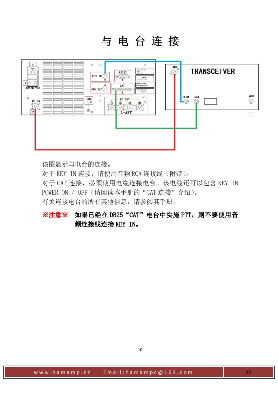 HAMAMP-1200T 原说明书第11页